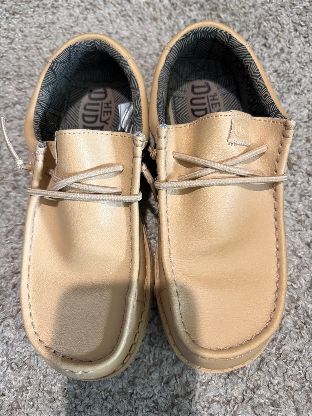 Hey Dudes Leather Shoes
